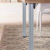 FOLDABLE WHITE TABLE LEG H700 X D50mm ET-SM 11125-00002 - Image 2