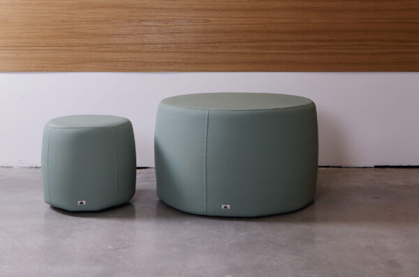 KUBA POUF GRANDE 80cm DIA GREY - Image 3