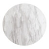 BOLZANO DINING TABLE MARBLE LOOK AND BRASS BASE 90X75cm ART: 2201141 - Image 3