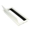 SISO CABLE DESK FITTING FORRO ALUM W/BUMPER + FELT 256X100X23.5mm ART.25.20.349 - Image 2