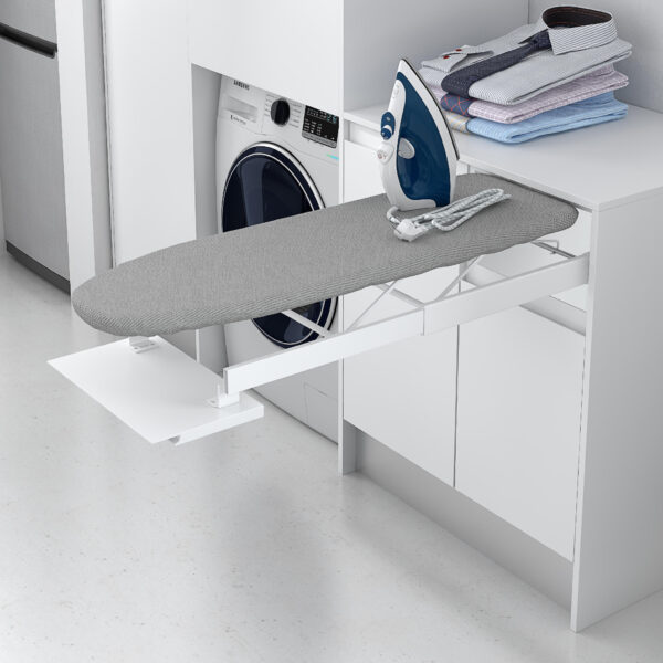 PULL-OUT IRONING BOARD WHITE SUITABLE FOR 400,450mm & 500mm UNITS ART: 35131000/ 568.60.710