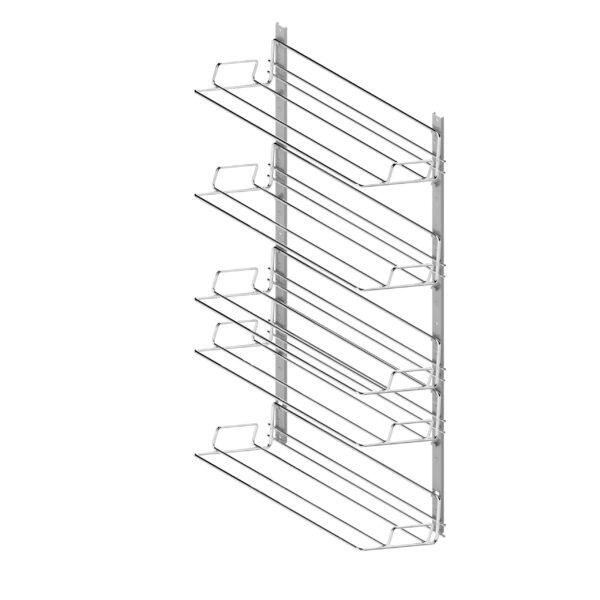 SHOE RACK KIT FIXED 5 SHELVES 240DX1000HX495L ART: 39123014 - Image 2
