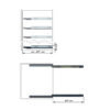 PULL-OUT SHELF ON RUNNERS 44X480mm ART:X42087014 - Image 3