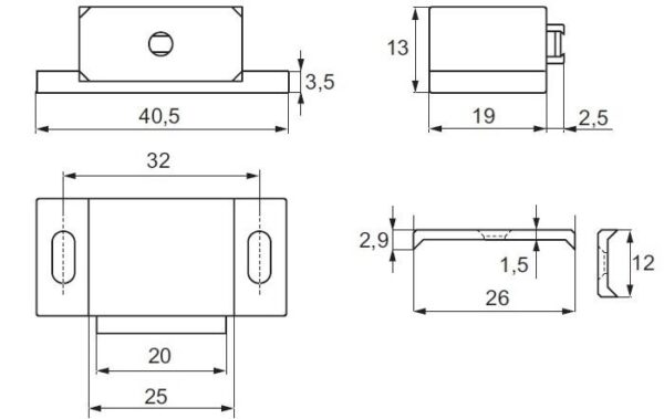 SISO MAGNETIC CATCH BROWN 4kg ART.22.01.031 - Image 4