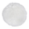 LAMBSKIN ARTIFICAL IVORY SEAT FUR 35cm DIA ART: 3981140