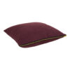 FERREL CUSHION 45 X 45cm BORDEAUX RED ART: 3961027 - Image 2