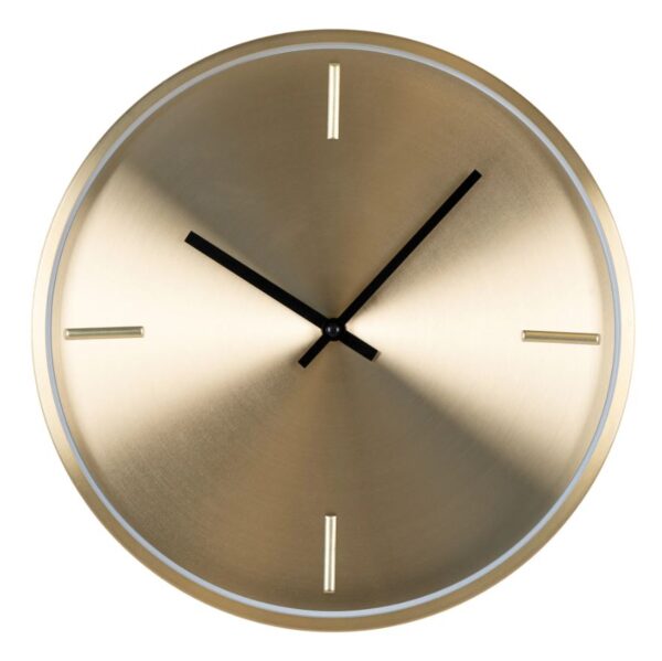 ISTANBUL WALL CLOCK, ALUMINUM, GOLD, DIA 30 CM ART NO: 4361110