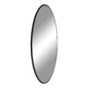 JERSEY MIRROR DIA.100cm WITH BLACK FRAME ART: 4001230 - Image 2