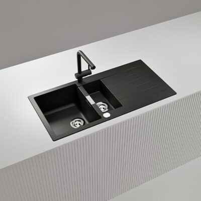 SCHOCK SINK SIGNUS CRISTADUR D150 STONE 1000X500mm [AUTO DRAIN] SIGD150088.15yr