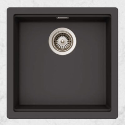 SCHOCK SINK KIRUNA CRISTADUR N100 DUSK UNDERMOUNT 456X456mm.15yr