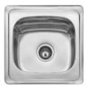 STAINLESS STEEL SINK ONE BOWL 50 X 50 cm  ART. F16745