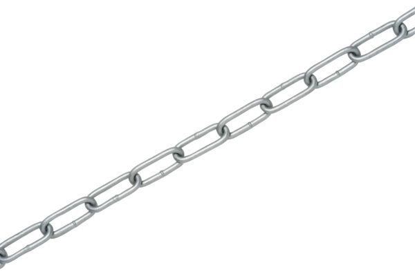 Meter CHAIN GALVANISED 4MM x 40MM LUX 430214 #