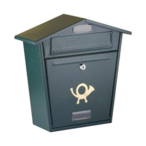 LETTER BOX CHALET ALUM. BLACK -HPB 003N