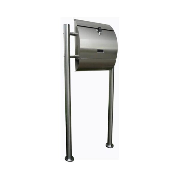 LETTER BOX ON POLES S/STEEL 500 X 1200 X 115MM (HPB054)