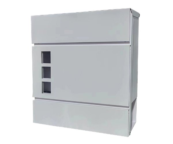 LETTER BOX GALVANIZED STEEL WHITE MD042 (370mmX370mmX110mm)