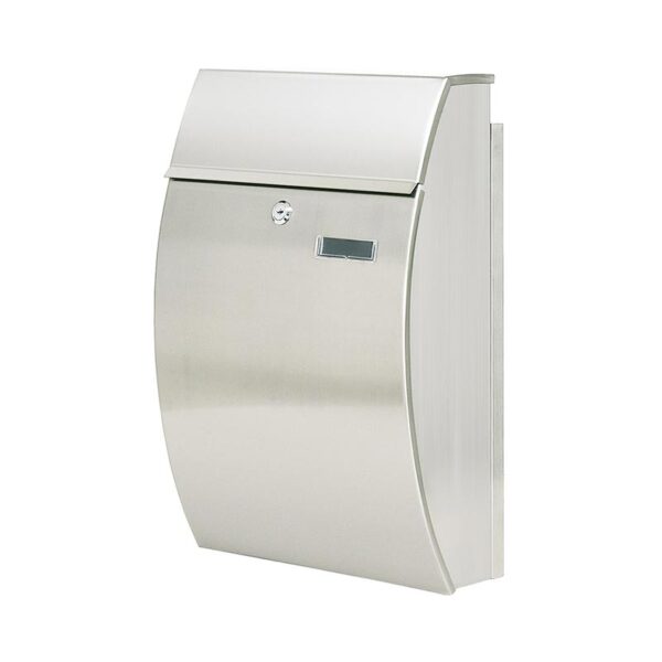 LETTER BOX RD HORIZONTAL HPB1405 STEEL WHITE 480x320x150mm