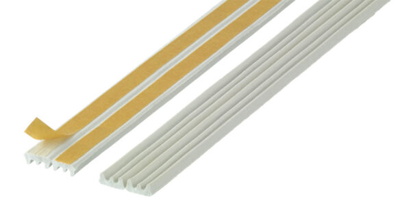 EPDM 10m WINDOW/DOOR SEAL "E" WHITE TENSTIK E