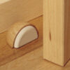 ADHESIVE WOODEN DOOR STOPPER With SCREWS OAK INOFIX ART: 1440-3A - Image 2