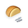 ADHESIVE WOODEN DOOR STOPPER With SCREWS OAK INOFIX ART: 1440-3A