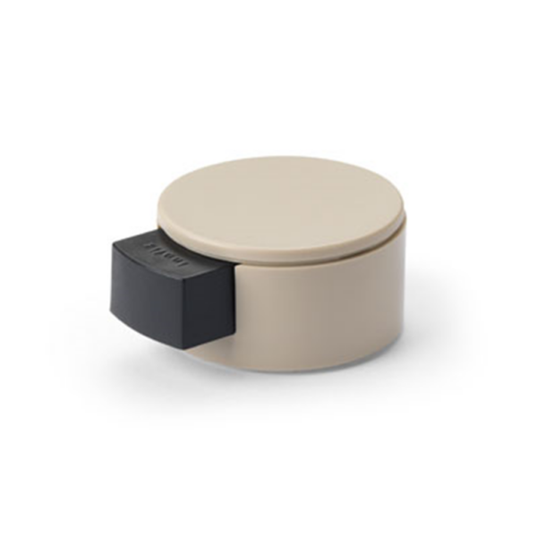 ADHESIVE DOOR STOPPER WITH SHOCK ABSORBER BEIGE INOFIX ART: 2420-6-