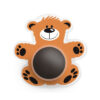 *ADHESIVE WALL 'ORANGE BEAR' BUMPER DOOR STOPPER INOFIX ART: 2461-0- - Image 2