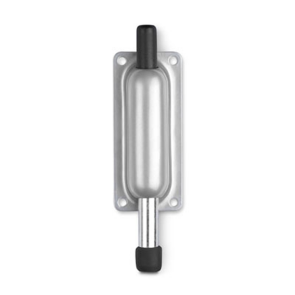 DOOR RETAINER MATT CHROME INOFIX ART: 3170-7- {1 BLISTER - 1pcs}