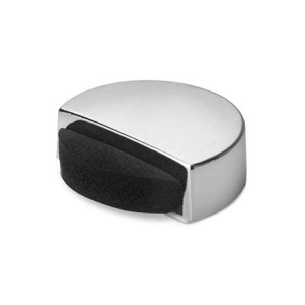SILENT ADHESIVE DOOR STOPPER CHROME INOFIX ART: 2027-1A {BLISTER - 1pcs}