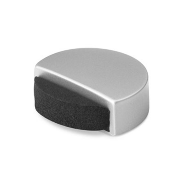 SILENT ADHESIVE DOOR STOPPER MATT CHROME INOFIX ART: 2027-7A {BLISTER - 1pcs}