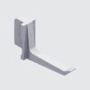 TOOL HOLDER PLASTIC HOOK WHITE 75mm (10pcs) ET-SM 11409-00003