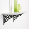 DURALINE BAROQUE BRACKET BLACK 15X19cm (LW:30kg)  FETIM 1130263 - Image 2