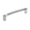PCS DOOR PULL HANDLE 180mm ZAMAK- COMBINED NICKEL WITHOUT ROSETTE HERRA S-434