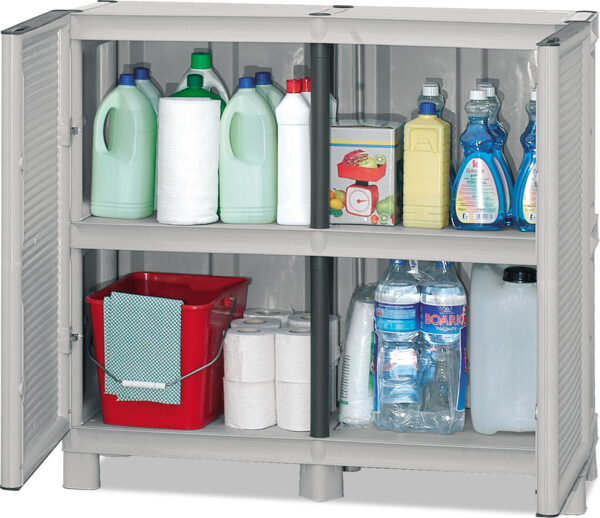 PP CONCERT SHELF CABINET HALF HEIGHT EXTRA WIDE GREY W1000XD390XH920 ART: C100/092 - Image 2