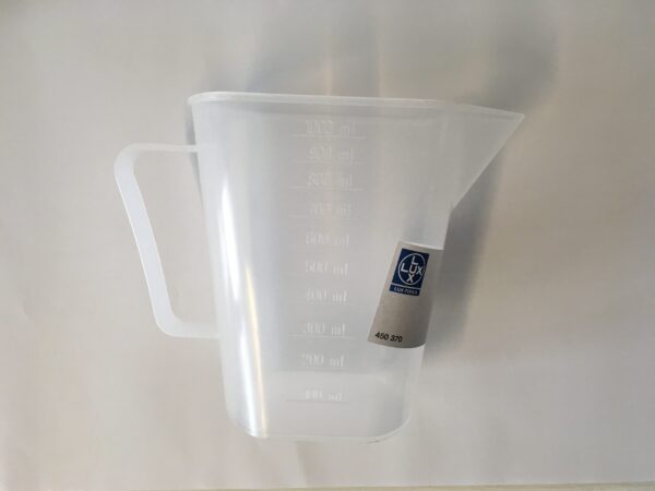 HOUSEHOLD MEASURING JUG 0.5lt LUX 450365