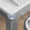 CORNER SAFETY GUARD TRANSPARENT INOFIX 5000-0- {BLISTER 4pcs}