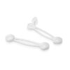LONG MULTIPURPOSE SAFETY LOCK WHITE INOFIX 5100-2- {BLISTER 2pcs} - Image 2