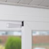 SAFETY BLOCK FOR SLIDING DOORS & WINDOWS WHITE INOFIX 5201-1- {BLISTER 1pc}