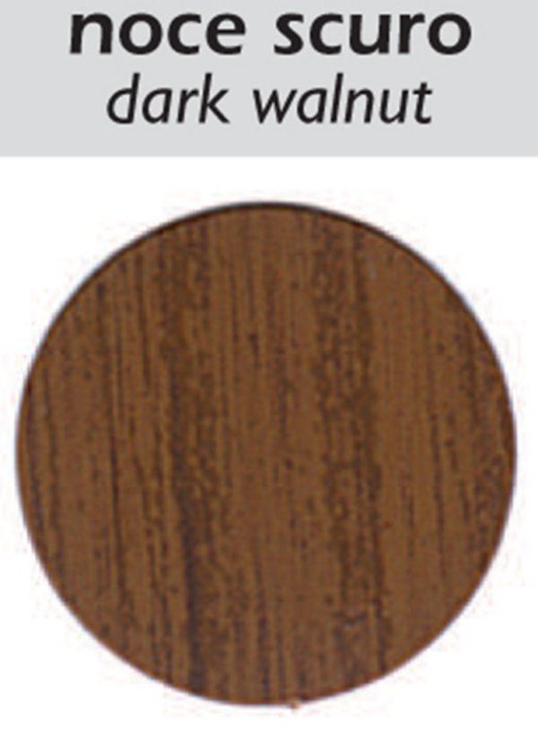 *SHEET X 20pcs SCREW ADHESIVE COVER DIA. 13mm WALNUT (DARK WALNUT) ART. 1.250.13015 - Image 2