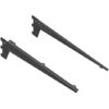 ANGLE BRACKET PAIR ELEMENT SYSTEM (WL-55kg) MATT BLACK