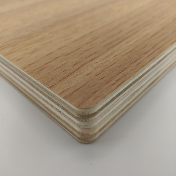 2440 X 1220 X 5mm [8' X 4'] PLYWOOD MELAMINE OAK 1009 - Image 2