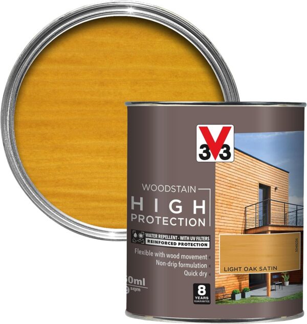 V33 HIGH PROTECTION WOODSTAIN AUTHENTIC NATURAL