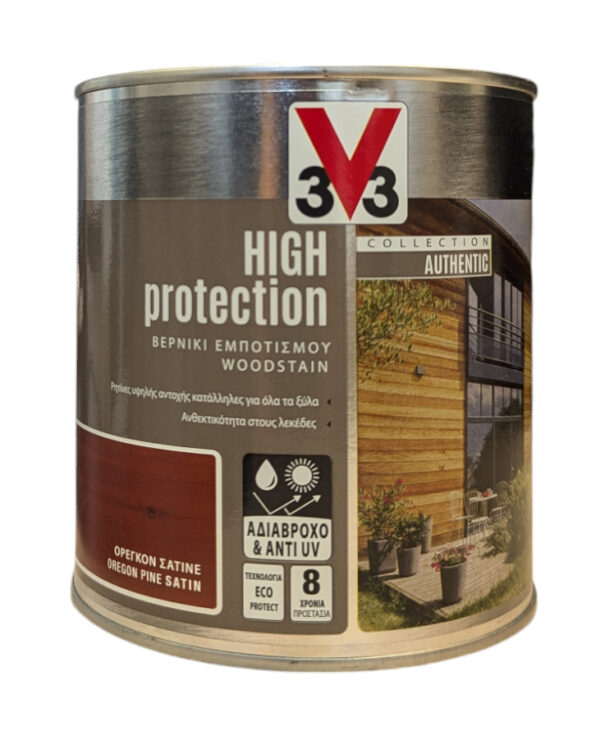 V33 HIGH PROTECTION WOODSTAIN AUTHENTIC OREGON PINE